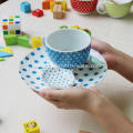 Teapot Ceramic Sauce Dish with Tray with 6 Color